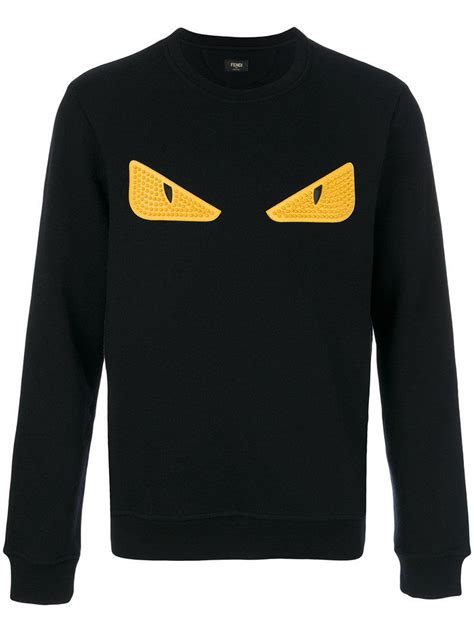 fendi black shirt|black Fendi sweater.